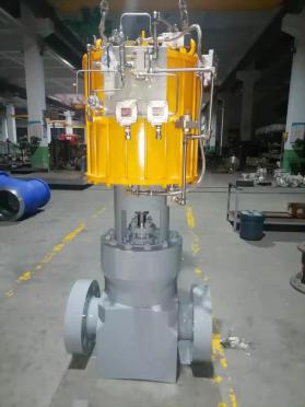 6”—2500LB，氣動高壓雙閘板閥閘閥