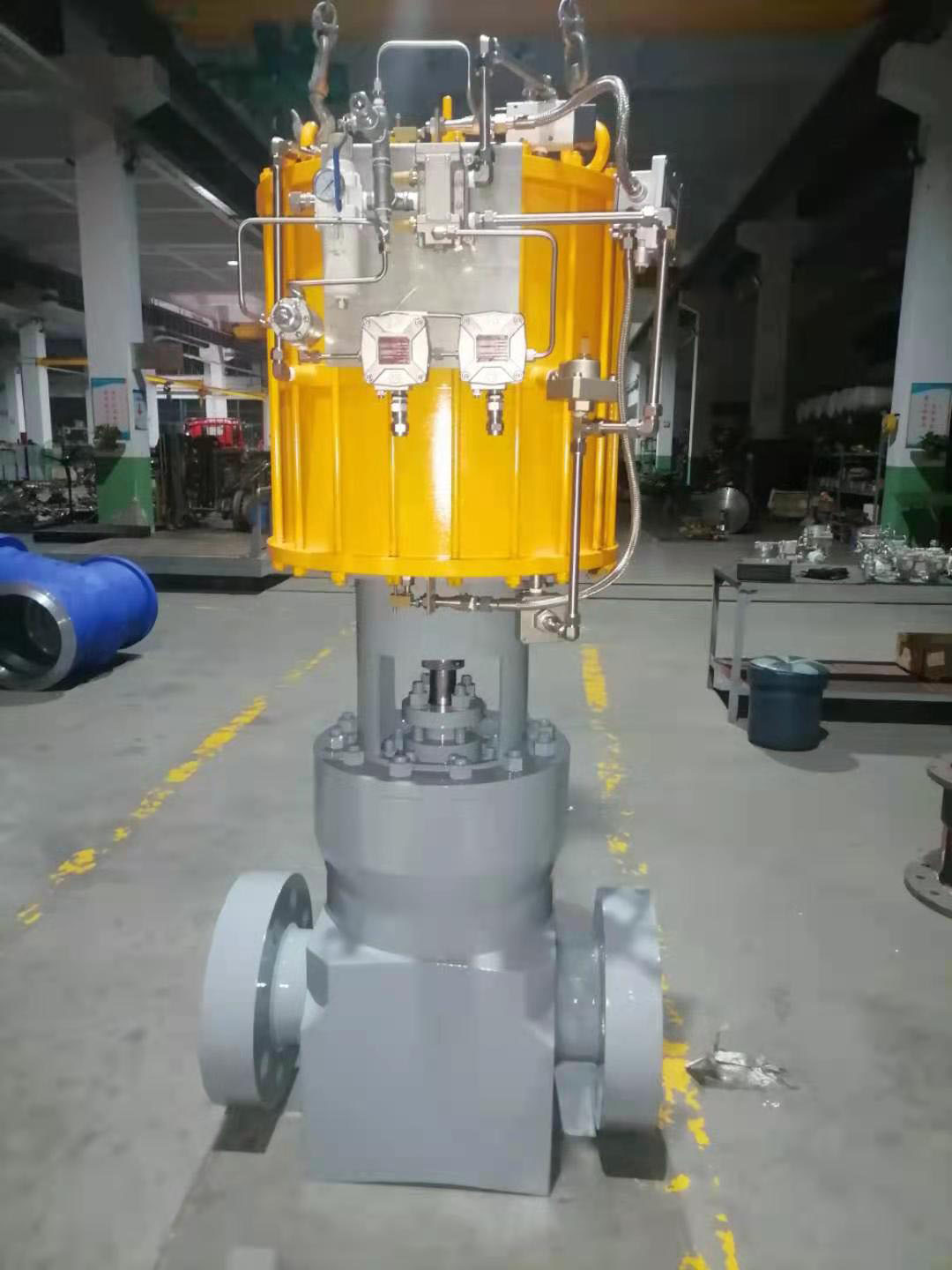 6”—2500LB，氣動高壓雙閘板閥閘閥